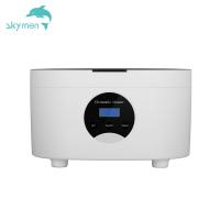 China Skymen Classic White Household Ultrasonic Cleaner 600ml ABS SUS 304 For Jewelry for sale
