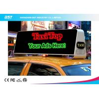 China Commercial Taxi Rooftop Advertising Led Display 40000dots/Sqm , High Brightness factory