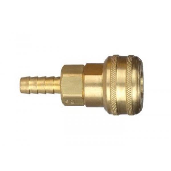 Quality 1/4" Brass Pneumatic Quick Connect Coupling I Series For Industrial Interchange for sale