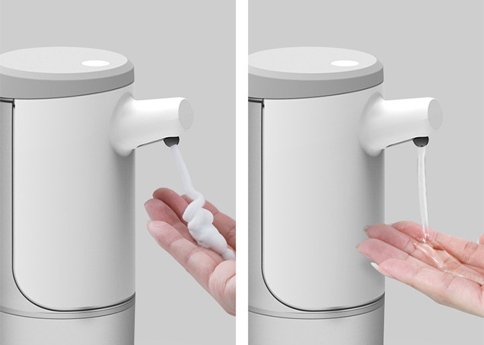 China Smart Sensor White 0.75kg 450ml Automatic Liquid Soap Dispenser factory