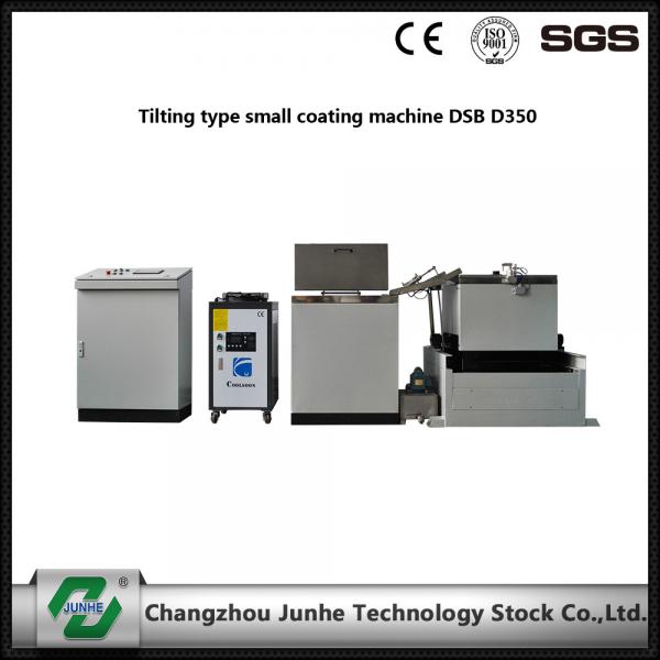 Quality Easy Operation Metal Coating Line Tilting Type Small Coating Machine White / Gray Color for sale