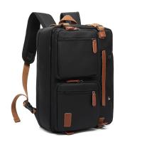 Quality 3 In 1 Travel Briefcase Laptop Backpack Black Color For Men Adult for sale