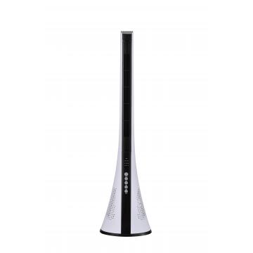 Quality Streamlined Bladeless Floor Standing Electric Fan Air Purifier For Home for sale