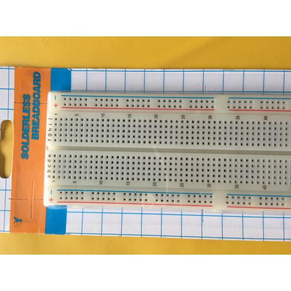 Quality Bb830 Transparent Soldered Breadboard Inserted For Building / Testing Circuits for sale
