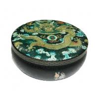 China 0.23mm Thickness Round Trinket Tin Box For Candle Packing factory