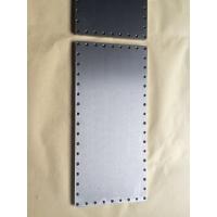 China Punching Machining Custom Aluminum Extrusion Aluminum Panel with Crimping Type for sale