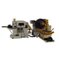 Quality 380V AC Uncoiler Straightener Feeder 2 In 1 Leveling And Decoiler Machine for sale