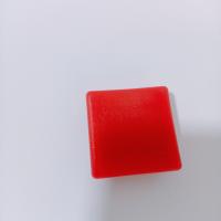 Quality Plastic Molding Profile End Plugs Square Tubing Caps 3mm Thickness For Steel for sale