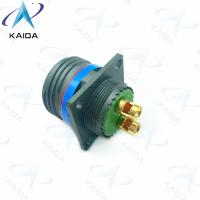 China 500V MIL-DTL-38999 Series Ⅲ Threaded Connector D38999/20WE62PN-H.2 8# Power Contact Olive Green Cadmium 8D Series factory