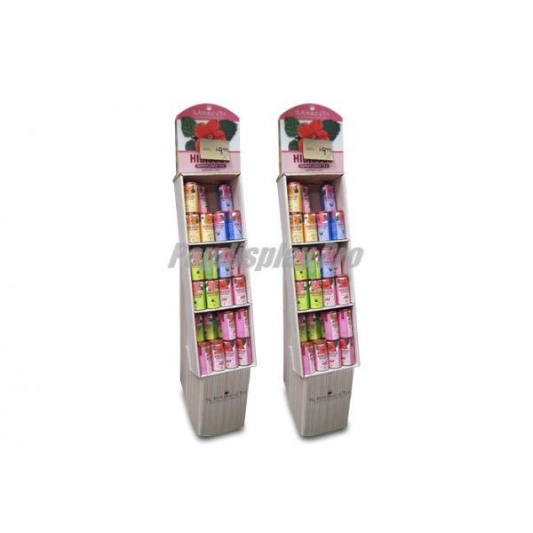Quality Elegant Custom POS Cardboard Candy Display Recyclable With 3 Tiers for sale