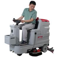 Quality 45Inch Height Rider Floor Scrubber Ride On Cleaning Machine For Garage for sale
