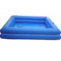 Quality Double / Three Layer Inflatable Water Pool , Rectangle Blow Up Swimming Pool for sale