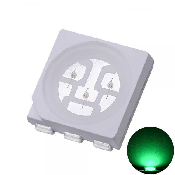 Quality PLCC SMD LED 5050 CHIP 520nm-530nm Green For LED Light Strip for sale