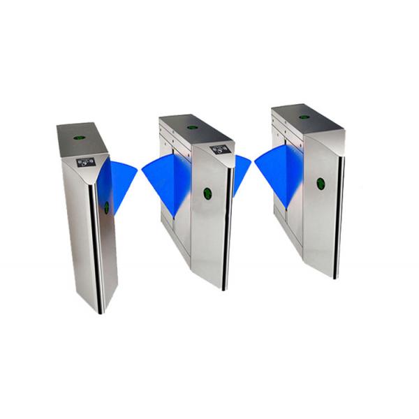 Quality Electric Security Flap Barrier Gate Turnstile Entrance Gates With CE Certification for sale