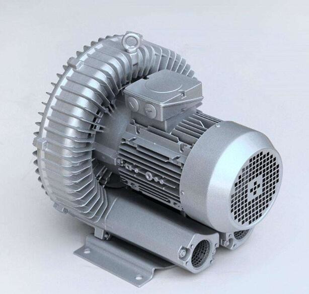 China 50 / 60Hz 4.3kw Silver Turbine Air Blower , Industrial Air Blower For Package Machine factory