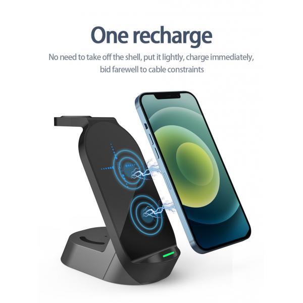 Quality Over-temperature Protection Fast Charge Wireless Charging Pad with ABS PC for sale