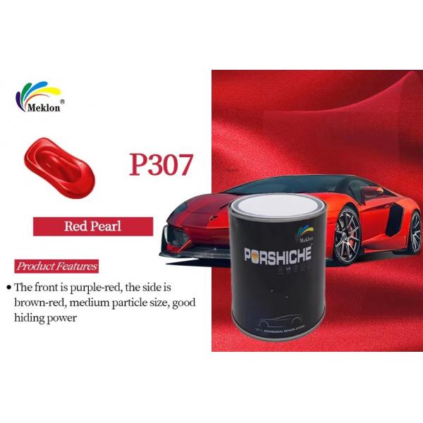 Quality Scratch Resistant Car Pearl Paint Durable Mildewproof Red Color for sale