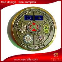 China marine corps metal souvenir coin/metal trolley/brass heads i win tails you lose medal token co factory