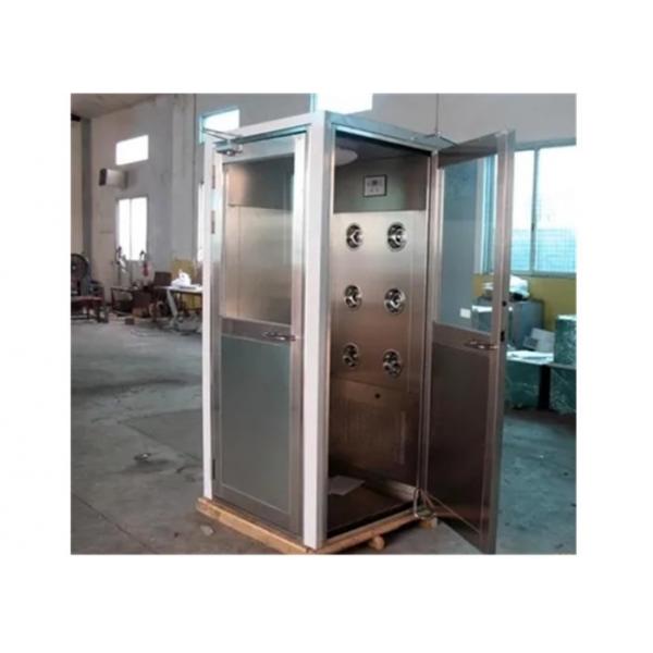 Quality L Type Door Direction Cleanroom Air Shower With Custom Width For Clean Area for sale