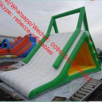 China Big Inflatable Water Toys , Beach Water Slide With Fun amusement park water slide factory