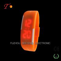 China 2015 new and hot colorful silicone led/digital gift watch for promotion factory