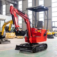 Quality EPA 1.8 Tonne Excavator Installation Digger Wheeled Mini Digger On Wheels for sale