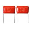 Quality Durable 0.47uF Metallised Polyester Capacitors , Anticorrosive Poly Film for sale