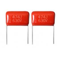 Quality Durable 0.47uF Metallised Polyester Capacitors , Anticorrosive Poly Film for sale