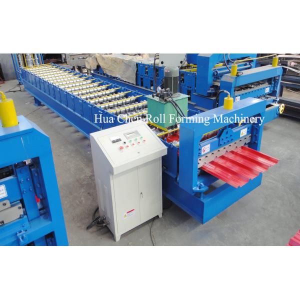 Quality Asia Market 914 Material Roof Sheet Making Machine With SImens PLC Control for sale