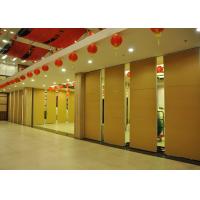 China Training Room Sound Deadening Panels ,  Folding Office Partition Door 65mm factory