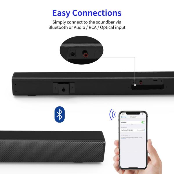 Quality Accept OEM Wireless Home Theater Systems Sound Bar With DTS Audio Format for sale