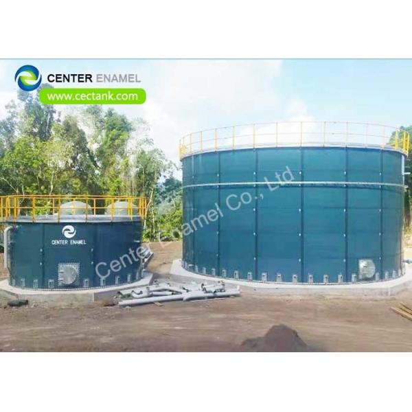 Quality Epoxy Coated Steel Municipal Waste Tanks 3450N/cm Adhesion for sale