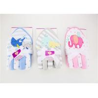China Lightweight Stretchy Baby Swaddle Blankets 80% Cotton 20% Polyester Low Cadium factory