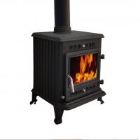 China Stoves True Fire Wood Fireplace Cast Iron Hot Sale High Quality Black Fire Place factory