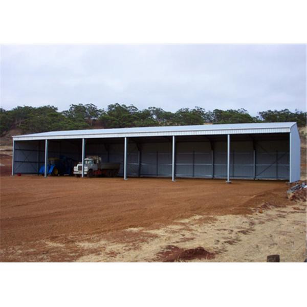 Quality Durable Modular Steel Garage Building Portable Metal Buildings Earthquake Resistance for sale