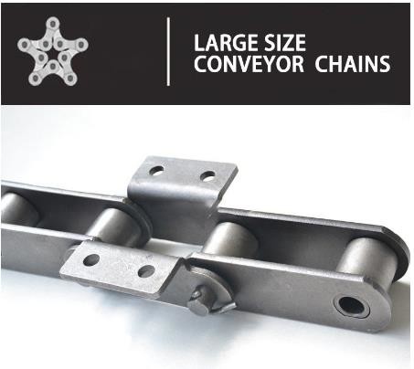 Quality 40Cr Alloy Steel Bucket Elevator Conveyor Chain Large Size ISO9001 for sale