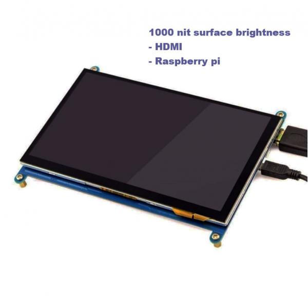 Quality Raspberry PI 7 Inch HDMI TFT LCD Display With Capacitive Touch Screen for sale