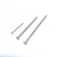 Quality A4 Grade Rose Head Ring Shank Stainless Steel Nails For Wooden Construction for sale
