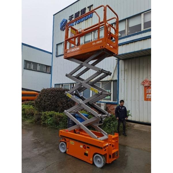 Quality SSL-08HD Model Diesel Powered Scissor Lift with CE certificate for sale
