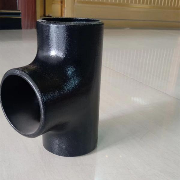 Quality Carbon Steel Equal Tee A234 WPB ANSI / ASME B16.9 45 Degree Lateral Tee for sale
