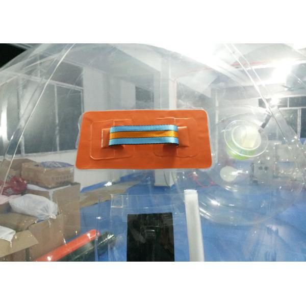 Quality Heat Sealing Transparent Inflatable Water Walking Balls With 0.8mm PVC for sale