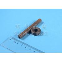 Quality 95% Brown Alumina Ceramic Shaft φ10 and bearing Circulating Pump Component High Anti-abrasion for sale