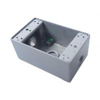 China 18.3 Cubic Inch Outdoor Electrical Junction Box , Waterproof Switch Box Single Gang factory