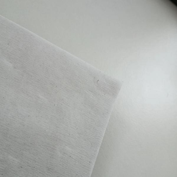 Quality Light Filtering White Pleated Paper Shade Cordless Textile Paper for sale