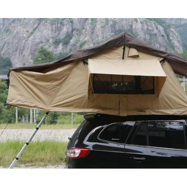 Quality Portability 2-3 Person Large Turnover Roof Top Tent Soft Shell For 4x4 Accessories for sale