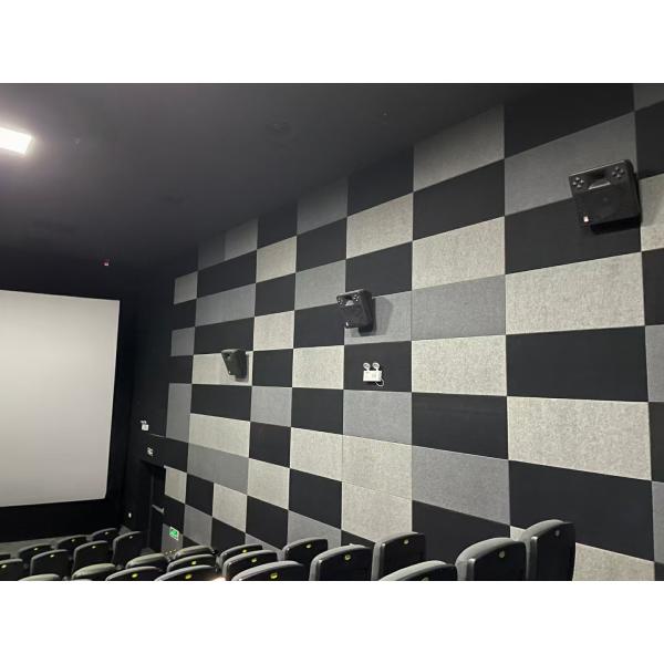 Quality High Density Polyester Fiber Acoustic Panel Interior Wall Decorative for sale