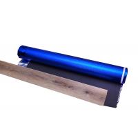 China Blue Aluminum Film Sound Insulation 3mm Foam Underlay For Wood Flooring factory