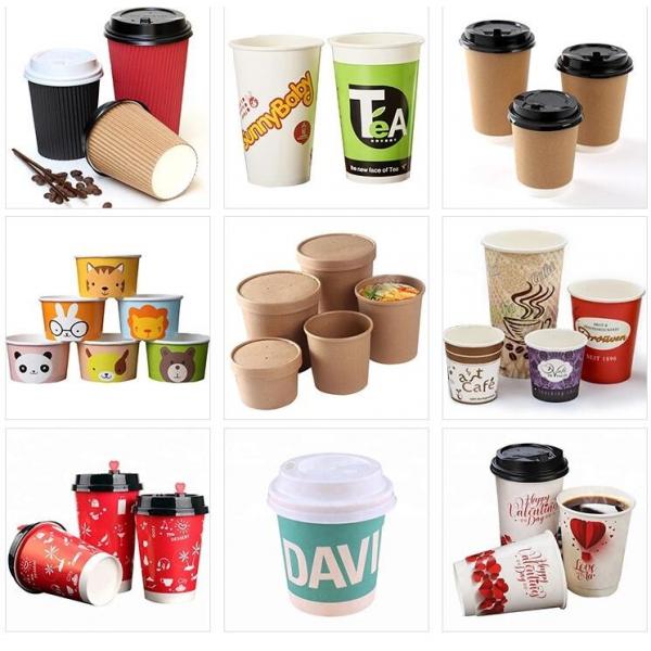 Quality 3-16oz fully automatic edible onetime water coffee paper cup making machines for sale
