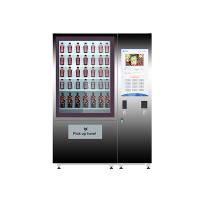 China Custom Salad In A Jar Vending Machine Coin Bill Card Payment Healthy Vending Machine factory