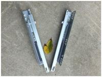 China Sgs Test Concealed Undermount Soft Close Drawer Slides Telescopic Galvanized factory